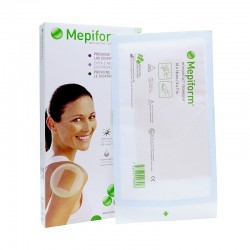 MEPIFORM Parche Silicona Reductor de Cicatrices 10x18cm (5 apósitos)