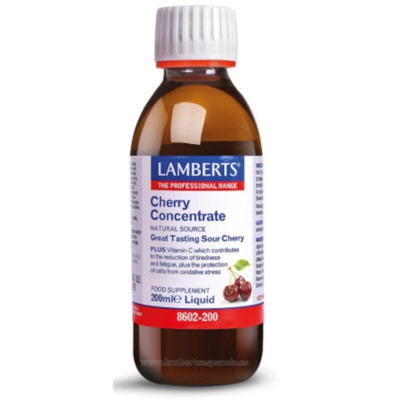 Concentrato di ciliegia Lamberts 200 ml Concentrato di ciliegia Lamberts 200 ml