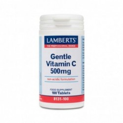 Lamberts Gentle Vitamina C (no ácida) 500 mg 100 Comprimidos