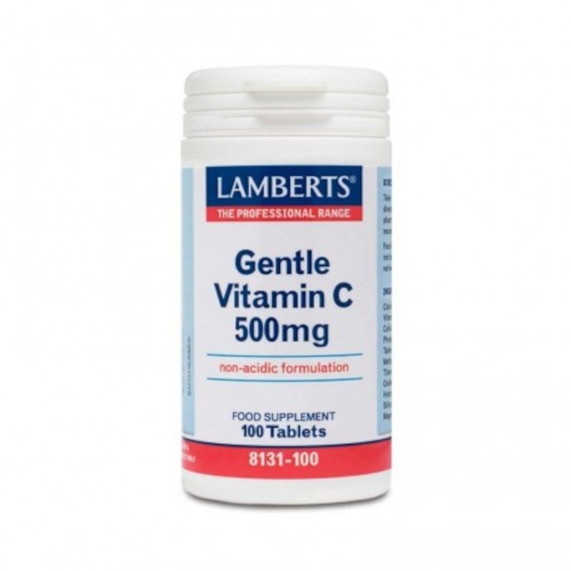 Lamberts Gentle Vitamin C 500 mg (non-acidic) 100 Tablets