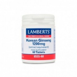 Lamberts Ginseng Coreano 1200 mg 60 Cápsulas