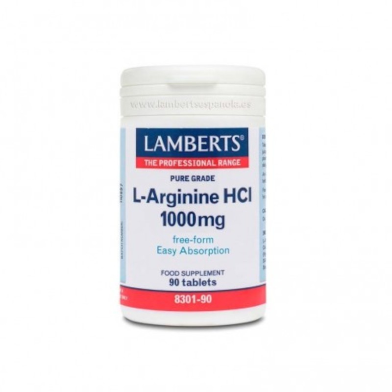 Lamberts L-Arginina 1000 mg 90 comprimidos Lamberts L-Arginina 1000 mg 90 comprimidos