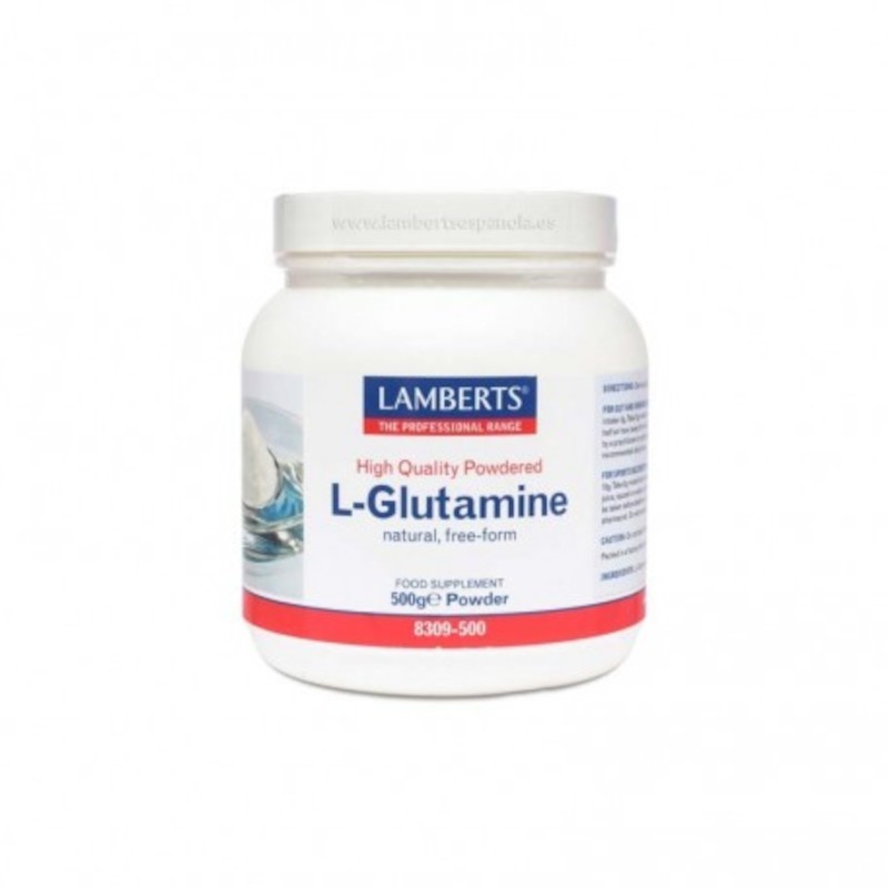 Lamberts L-Glutamina em Pó 500 Gramas Lamberts L-Glutamina em Pó 500 Gramas