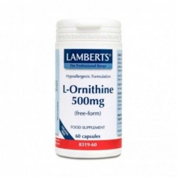 Lamberts L-Ornitina HCL 500 mg 60 cápsulas
