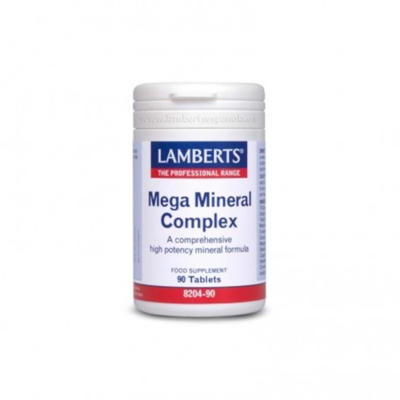 Lamberts Mega Mineral Complex Aminochelat 90 Tabletten Lamberts Mega Mineral Complex Aminochelat 90 Tabletten