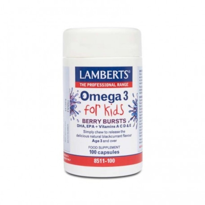 Lamberts Omega 3 For Kids 100 Capsules