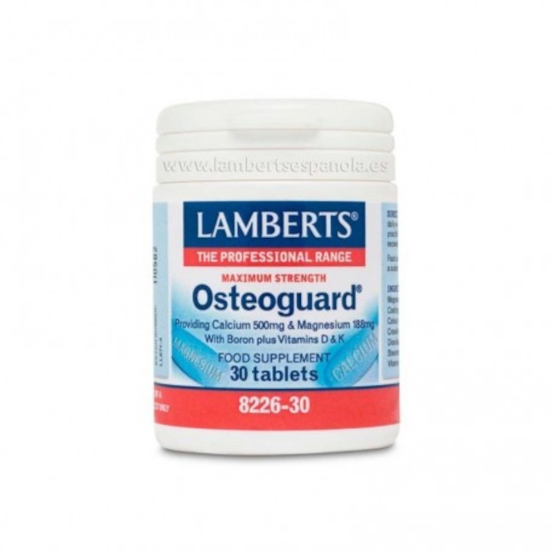 Lamberts Osteoguard (Calcio + Magnesio + Boro) 30 Comprimidos Lamberts Osteoguard (Calcio + Magnesio + Boro) 30 Comprimidos
