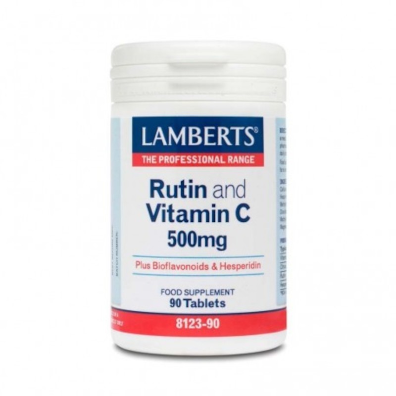 Lamberts Rutine + Vitamine C + Bioflavonoïdes 90 Comprimés
