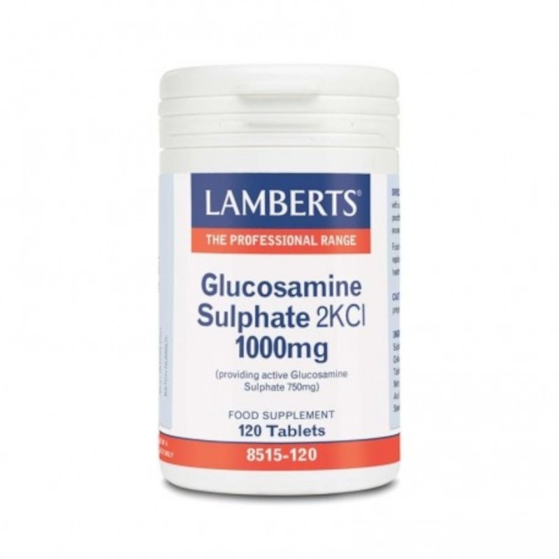 Lamberts Sulfato de Glucosamina 1000 mg 120 Comprimidos Lamberts Sulfato de Glucosamina 1000 mg 120 Comprimidos