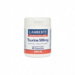 Lamberts Taurina 500 mg 60 Cápsulas