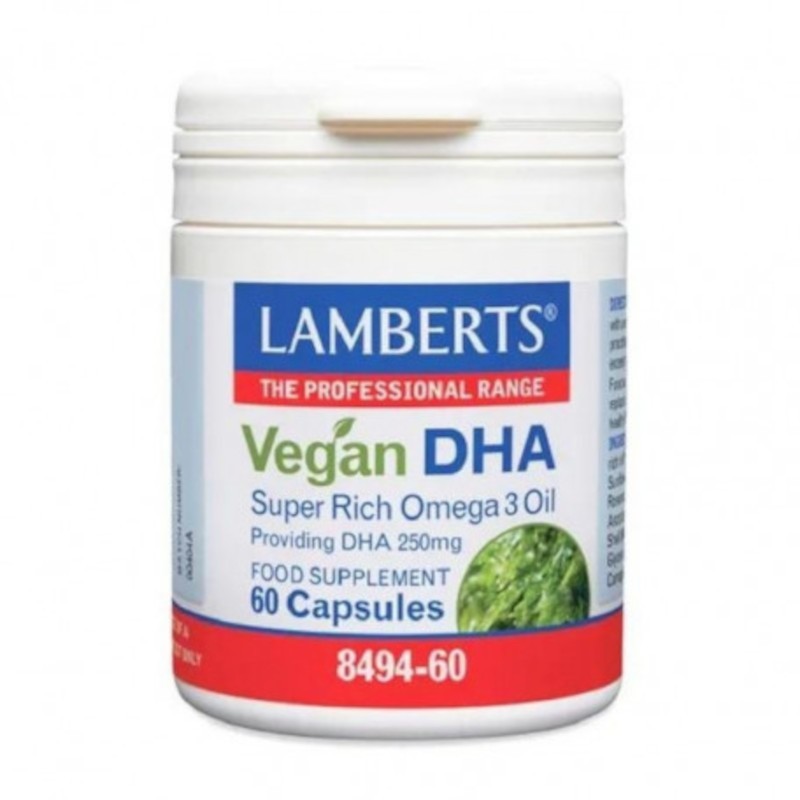 Lamberts Vegan Dha 250mg 60 Capsules Lamberts Vegan Dha 250mg 60 Capsules