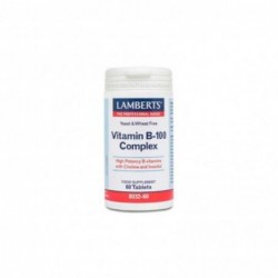 Complesso di vitamina B-100 di Lamberts 60 capsule
