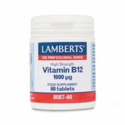 Lamberts Vitamina B12 1000 mcg 60 Comprimidos