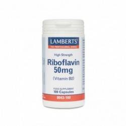 Lamberts Vitamin B2 50 mg (Riboflavin) 100 Kapseln