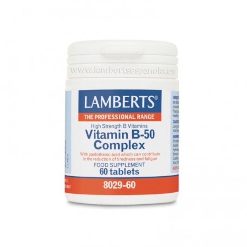 Lamberts Vitamin B-50 Complex 60 Tablets