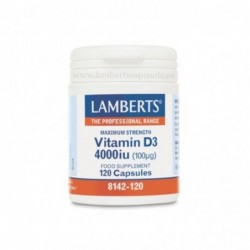 Lamberts Vitamin D3 4000 IU 120 Capsules