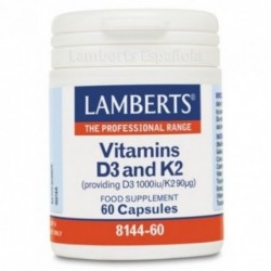 Lamberts Vitamina D3+k2 60 compresse