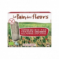 Le Pain Des Fleurs Pan de Flores con Avena Sin Gluten Bio 150 g