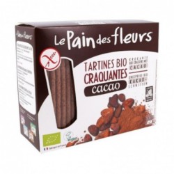 Le Pain Des Fleurs Bread Toast with Cocoa Gluten-Free Bio Vegan 160g