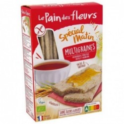 Le Pain Des Fleurs Multi Cereal Toasts Special Matin Gluten Free Eco Vegan 230g
