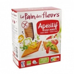 Le Pain Des Fleurs Tostas de Tomate Paprika Aperitif Sin Gluten Bio Vegan 150 g