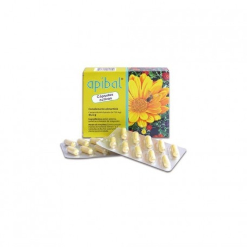 Madal Bal Apibal Aktivpollen 755 mg 60 Kapseln