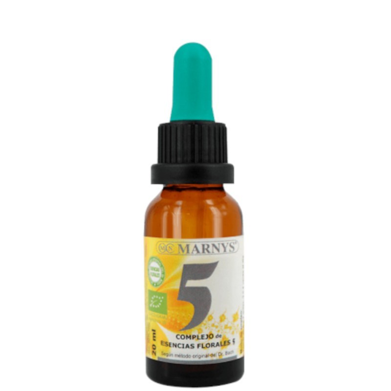 Marnys Formula 5 Complesso floreale di autocontrollo 20 ml Marnys Formula 5 Complesso floreale di autocontrollo 20 ml