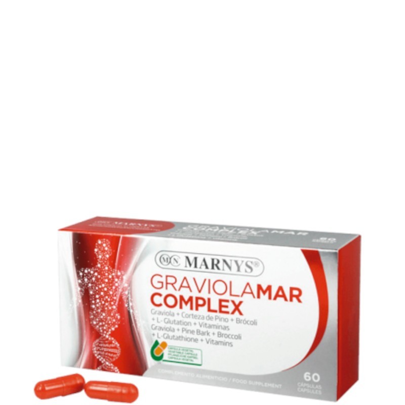 Marnys Graviolamar Complex 60 Capsules Marnys Graviolamar Complex 60 Capsules