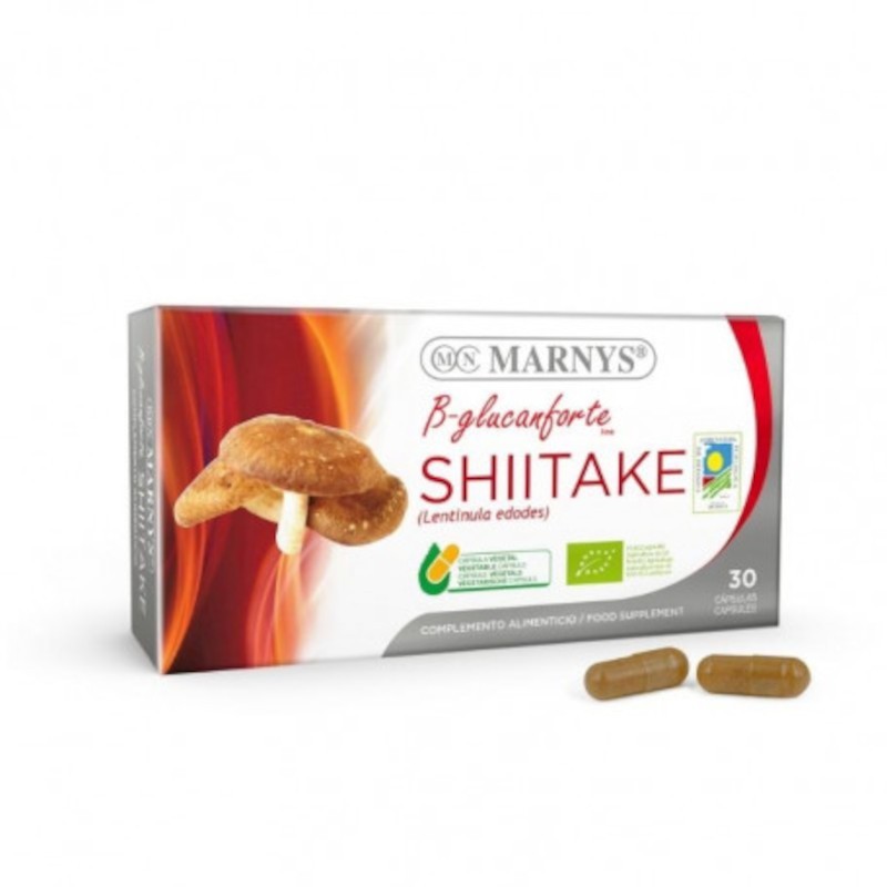 Marnys Shitake Bio 400 mg 30 Kapseln Marnys Shitake Bio 400 mg 30 Kapseln