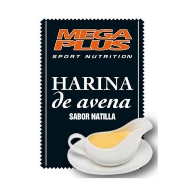 Mega Plus Haferflockenmehl mit Vanillepudding-Geschmack 2 kg Mega Plus Haferflockenmehl mit Vanillepudding-Geschmack 2 kg