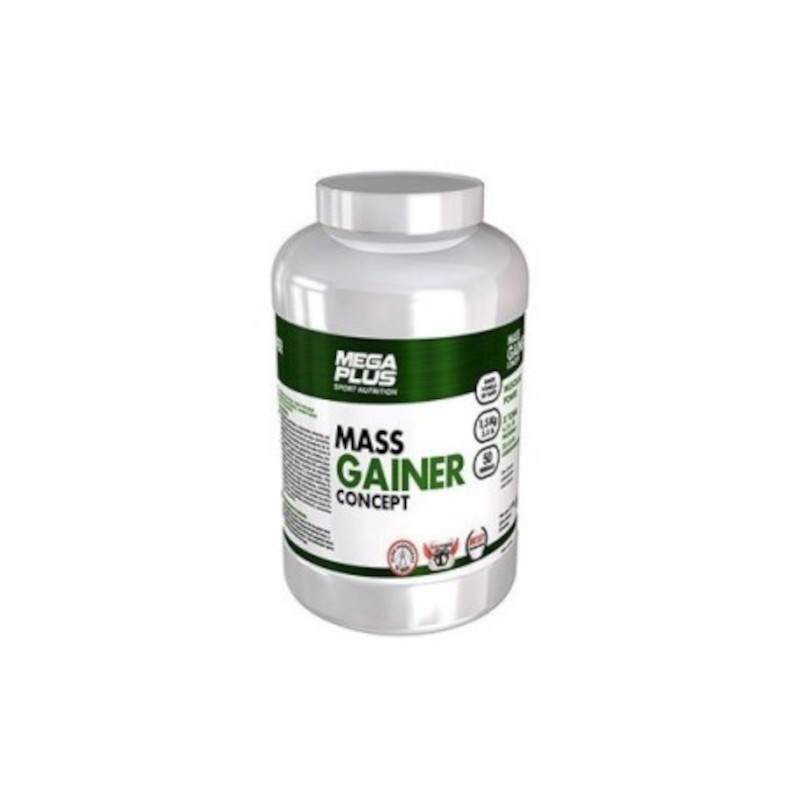 Mega Plus Mass Gainer Concept Vanille 1 Mega Plus Mass Gainer Concept Vanille 1