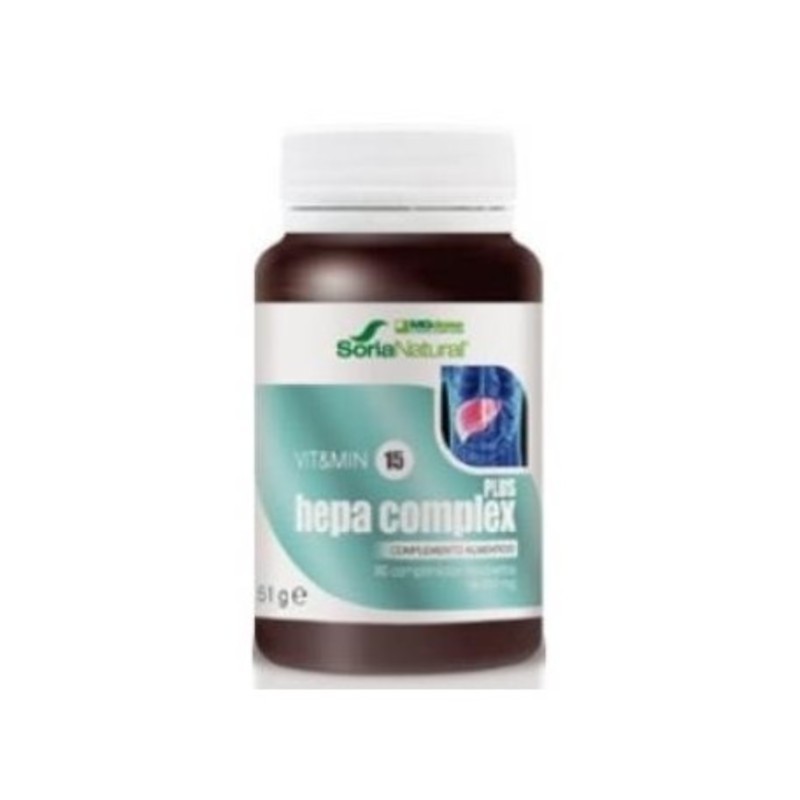 Mgdose Vit & Min 15 Hepa Complex Plus 850 mg 60 Comprimidos Mgdose Vit & Min 15 Hepa Complex Plus 850 mg 60 Comprimidos