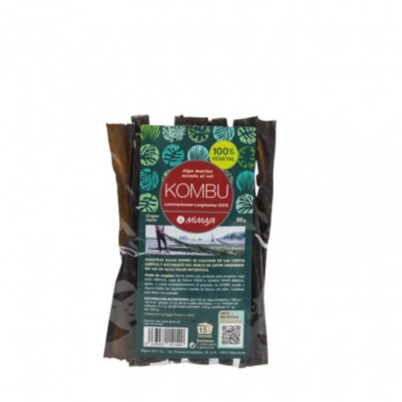Mimasa Algas Kombu Eco 50 g Mimasa Algas Kombu Eco 50 g