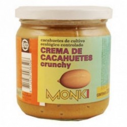 Monki Crema de Cacahuetes Crujiente Bio 330 g