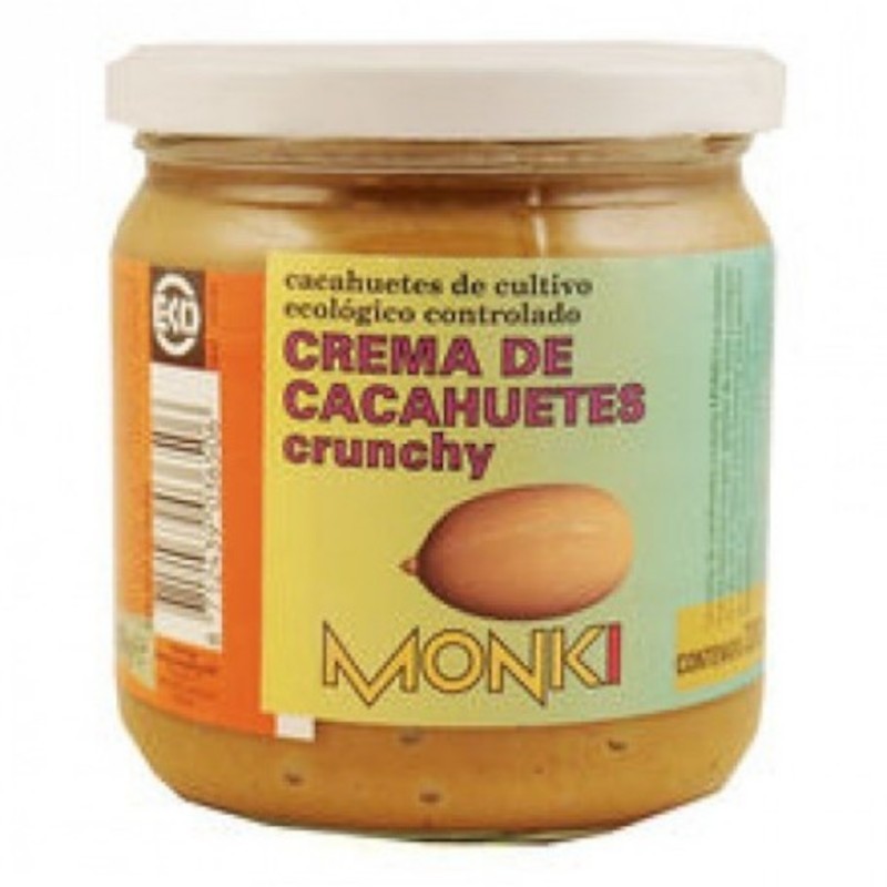 Monki Beurre de Cacahuète Croquant Monki 330 gr Bio Monki Beurre de Cacahuète Croquant Monki 330 gr Bio