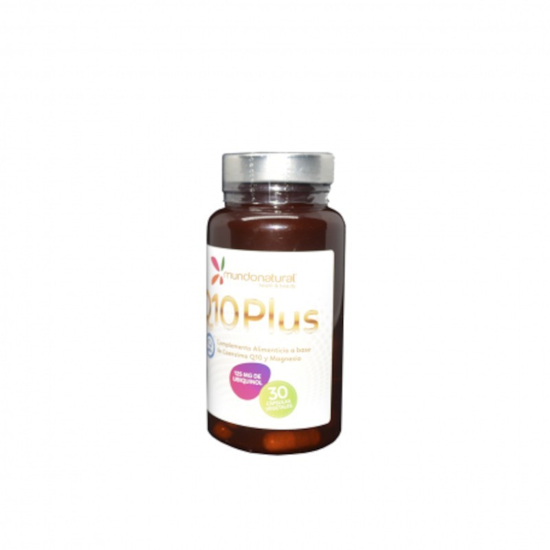 Mundo Natural Q10 Plus with 125mg of Ubiquinol 30 Capsules Mundo Natural Q10 Plus with 125mg of Ubiquinol 30 Capsules