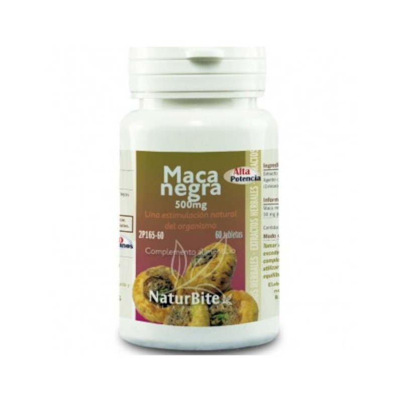 Naturbite Maca Nera Andina 500 mg 60 Compresse Naturbite Maca Nera Andina 500 mg 60 Compresse