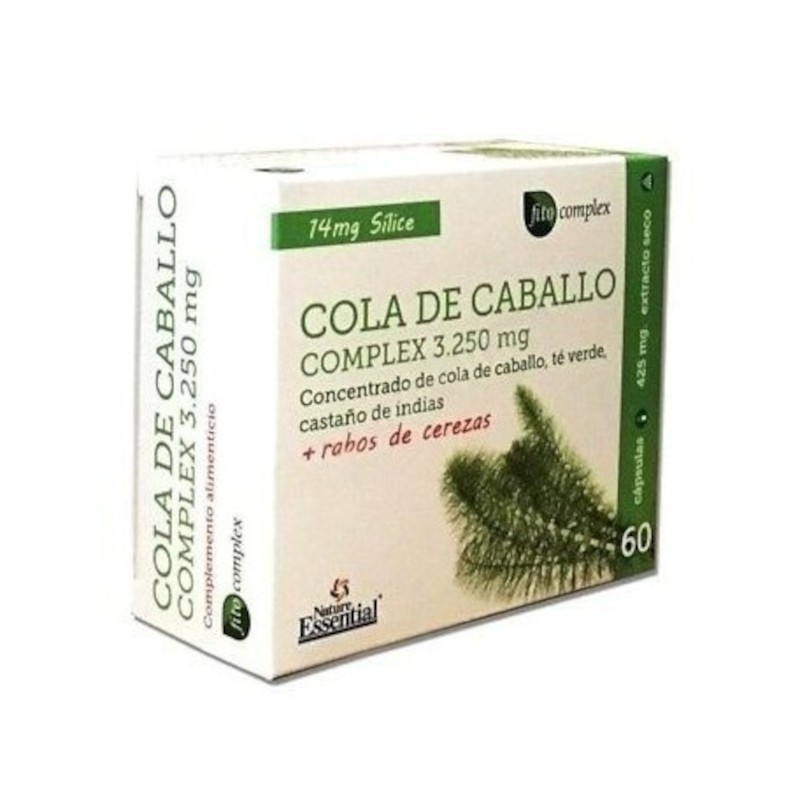 Nature Essential Cola de Caballo Complex 3250 mg 60 Cápsulas Nature Essential Cola de Caballo Complex 3250 mg 60 Cápsulas