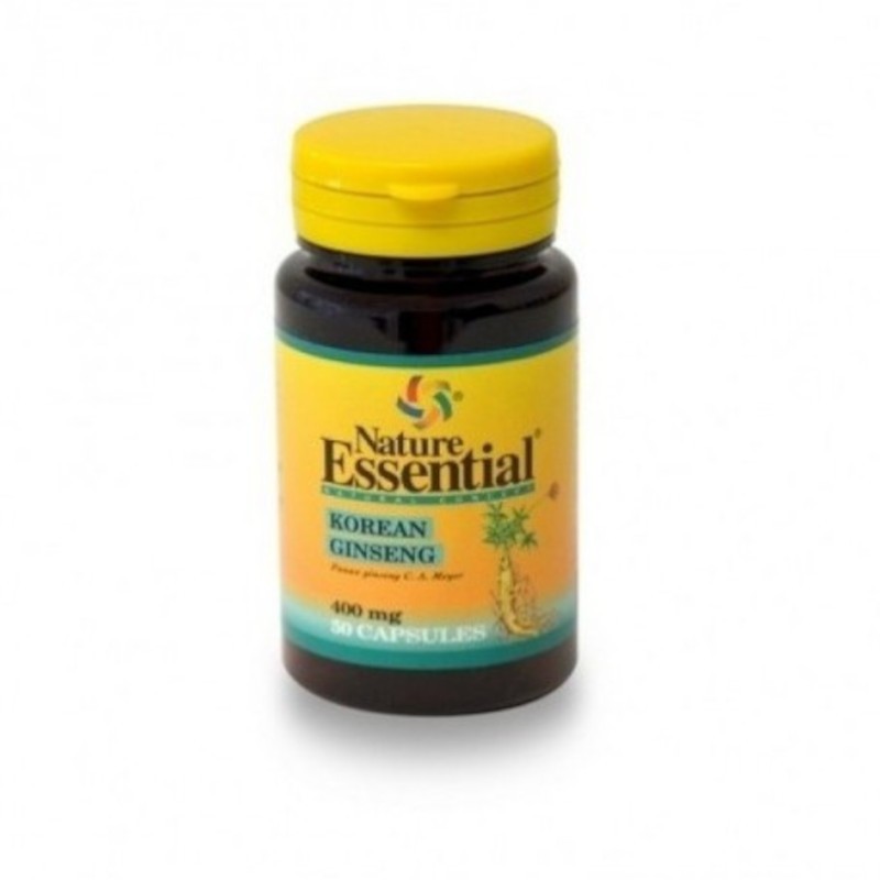 Nature Essential Ginseng Koreano 400 mg 50 Cápsulas Nature Essential Ginseng Koreano 400 mg 50 Cápsulas