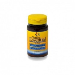Nature Vitamines et Minéraux Essentiels 600 mg 60 Comprimés