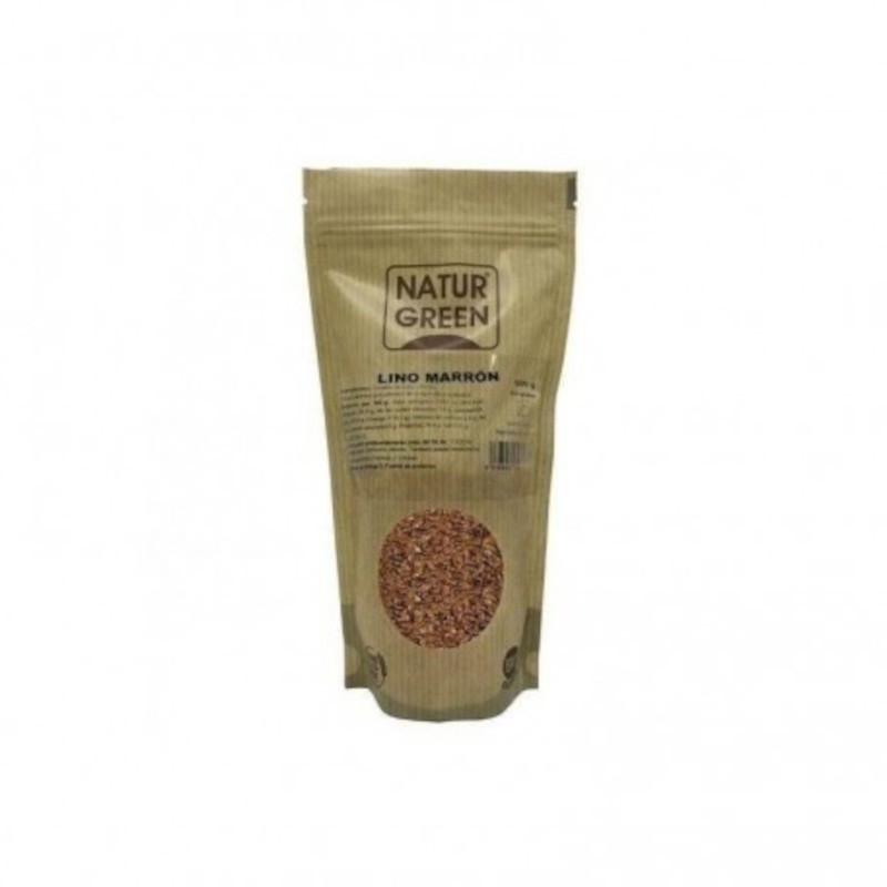 Naturgreen Bio-Leinen braun 500 gr