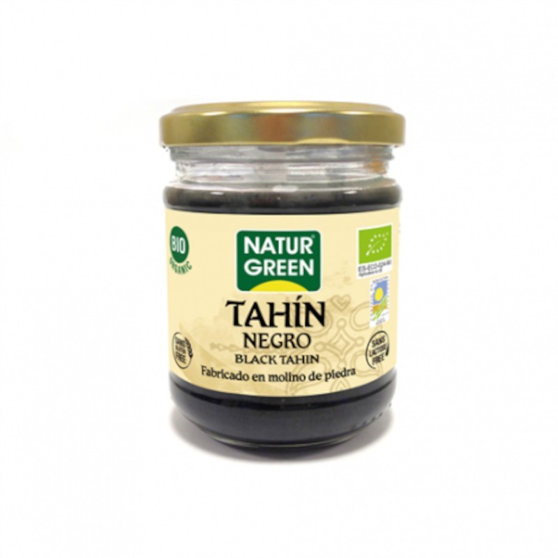 Naturgreen Tahini e Sesamo Nero 180 gr Naturgreen Tahini e Sesamo Nero 180 gr