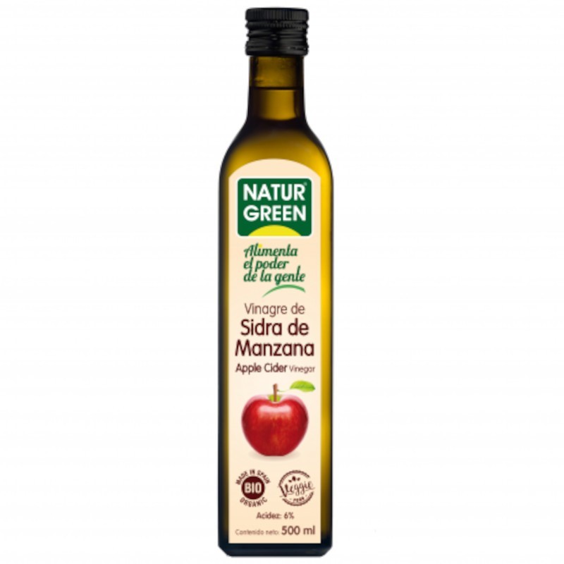 Naturgreen Vinagre de maçã orgânico 500 ml Naturgreen Vinagre de maçã orgânico 500 ml