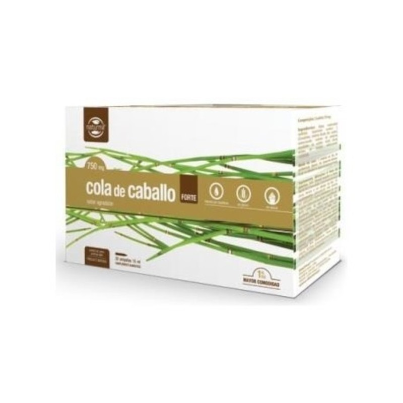 Naturmil Cola de Caballo Forte 750 mg 20 Ampollas Naturmil Cola de Caballo Forte 750 mg 20 Ampollas