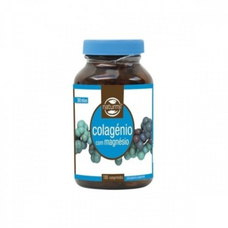 Naturmil Collagène avec Magnésium 600 mg 180 Comprimés Naturmil Collagène avec Magnésium 600 mg 180 Comprimés