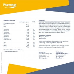 PHARMATON 50 Plus 60 cápsulas