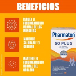 PHARMATON 50 Plus 60 Kapseln