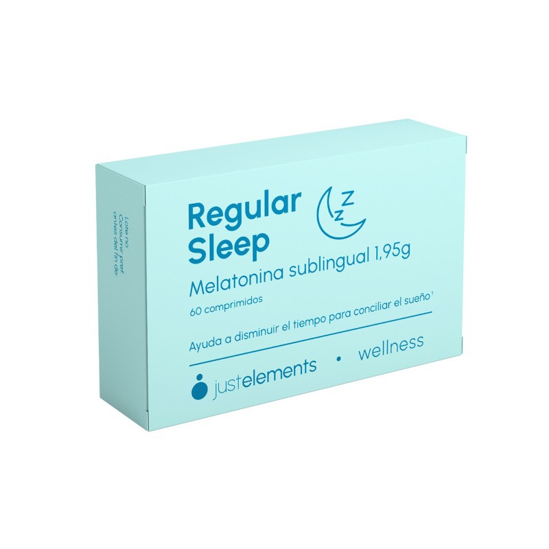 Just Elements Hochkonzentriertes Melatonin zum Schlafen 1,95 mg 60 Tabletten 【24 Stunden VERSAND】