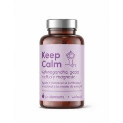 Just Elements Ashwagandha com Magnésio Keep Calm 60 cápsulas