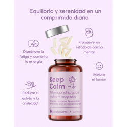 Just Elements Ashwagandha avec Magnésium Keep Calm 60 gélules